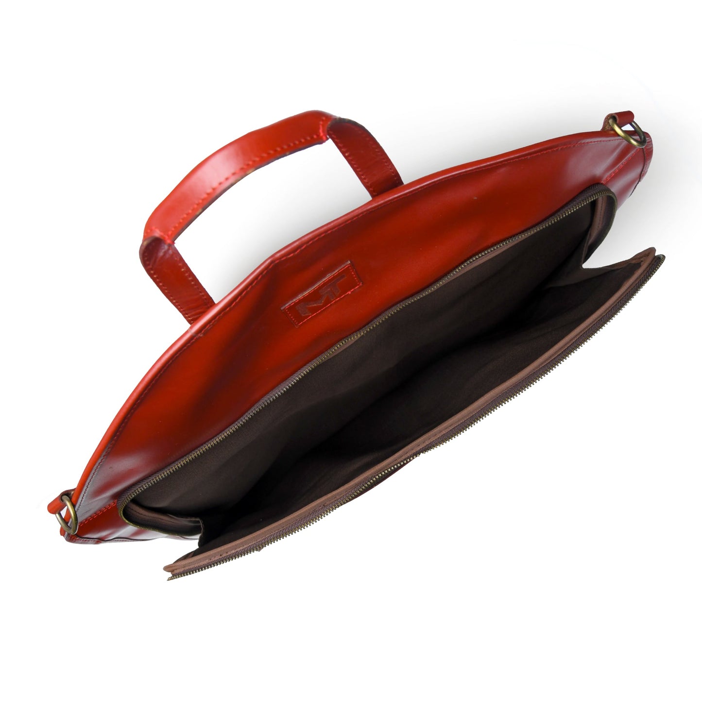 Leather Garment Bag - Dress Protection Bag