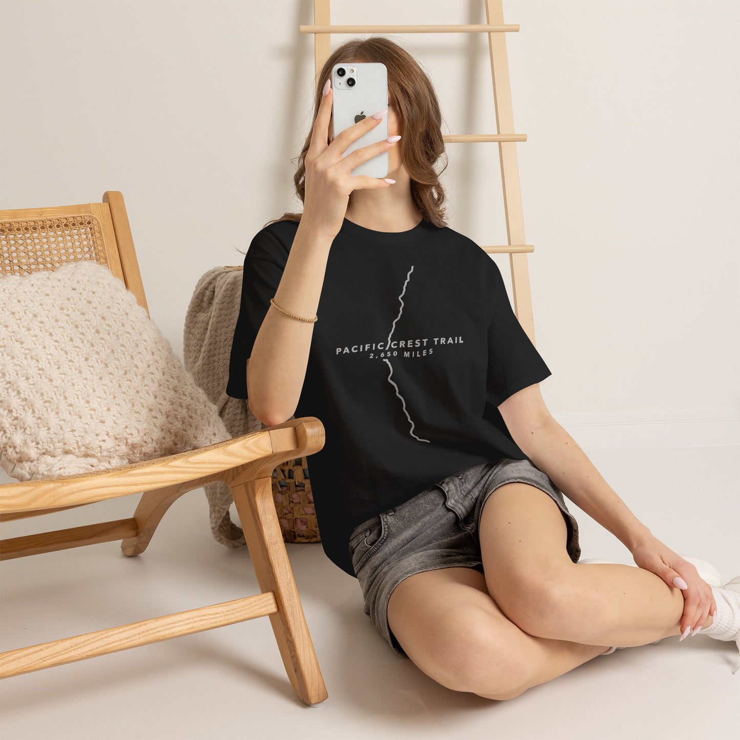 Pacific Crest Trail Map T-Shirt | PCT 2,650-Mile Trail Tee