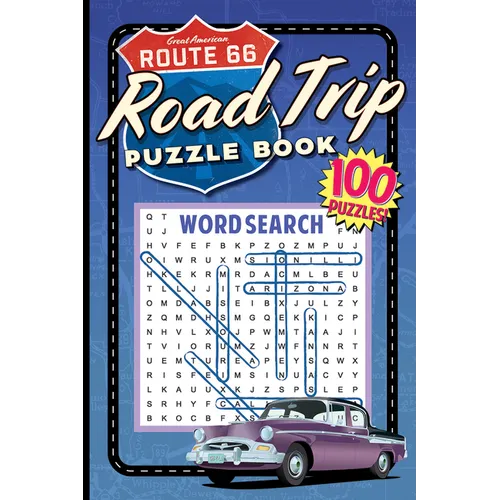 The Great American Route 66 Puzzle Book - Paperback