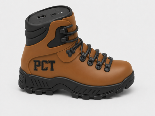 Pacific Crest Trail Boot Power Bank | 5000mAh Portable Charger