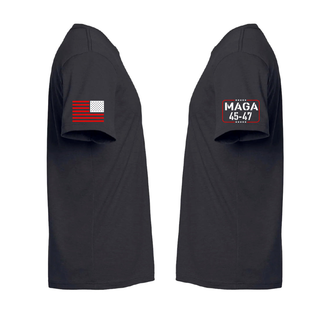 Identify as an American Black T-Shirt