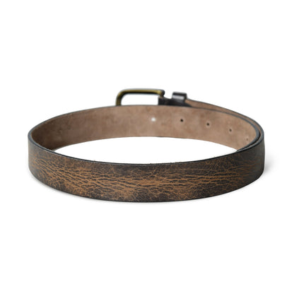 Eden Dark Brown Men's Leather Belt