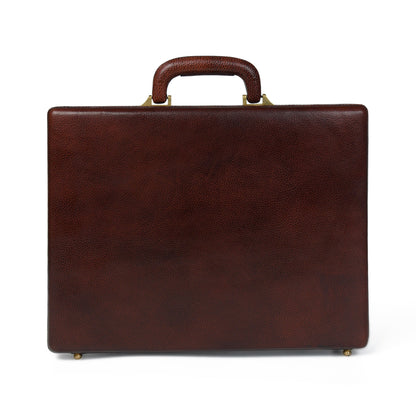 Rich Brown Office Suitcase