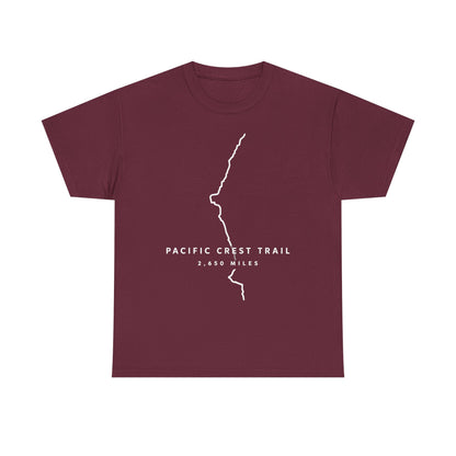 Pacific Crest Trail map T-Shirt | PCT 2,650 Miles Trail Tee