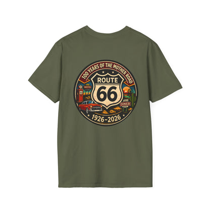 Route 66 Vintage Emblem T-Shirt