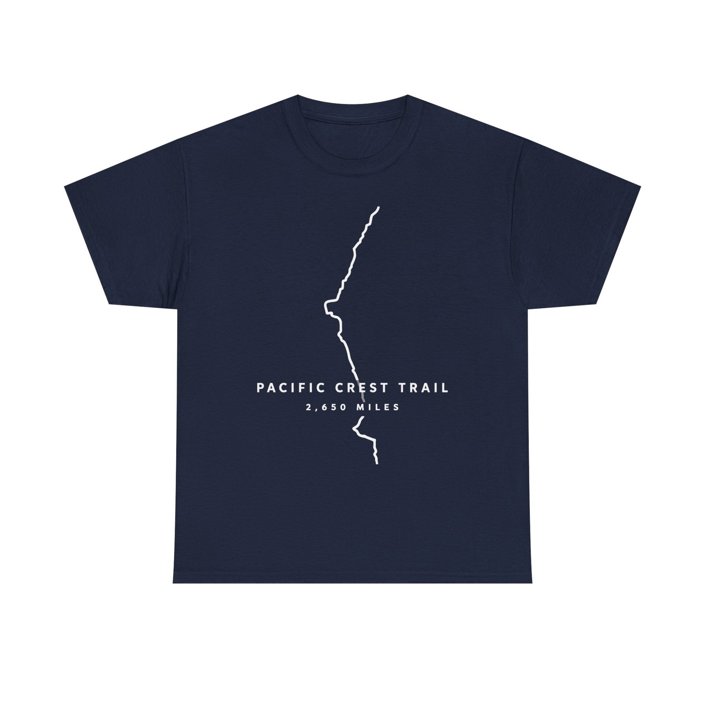 Pacific Crest Trail map T-Shirt | PCT 2,650 Miles Trail Tee
