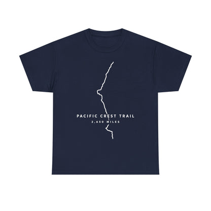 Pacific Crest Trail map T-Shirt | PCT 2,650 Miles Trail Tee