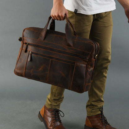 The Brooklyn - Leather Briefcase