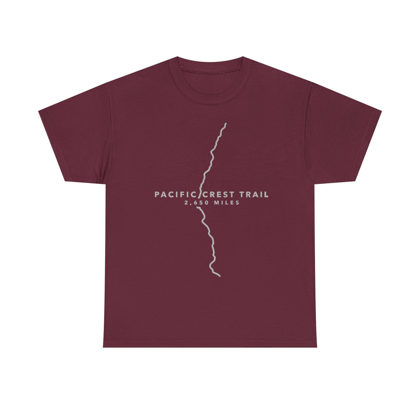 Pacific Crest Trail Map T-Shirt | PCT 2,650-Mile Trail Tee