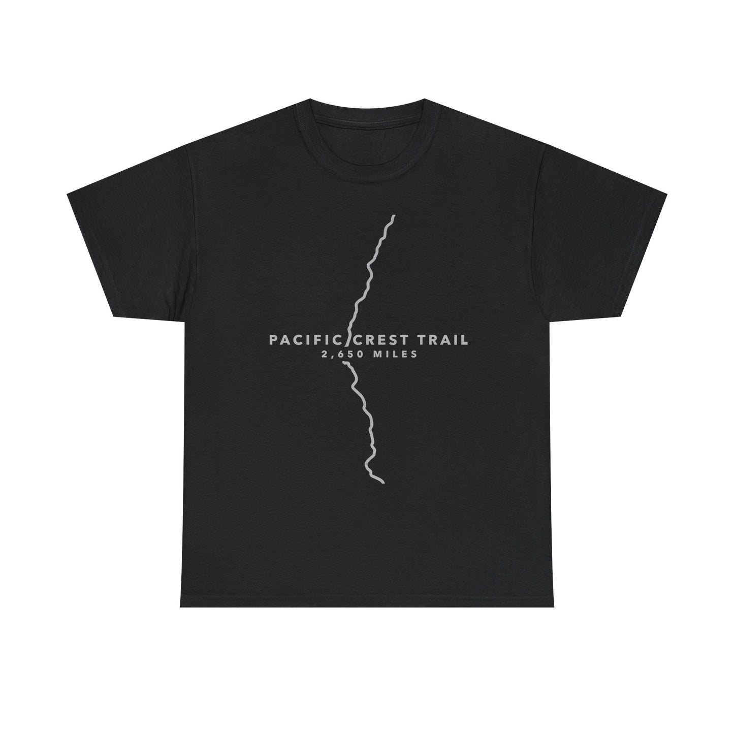 Pacific Crest Trail Map T-Shirt | PCT 2,650-Mile Trail Tee