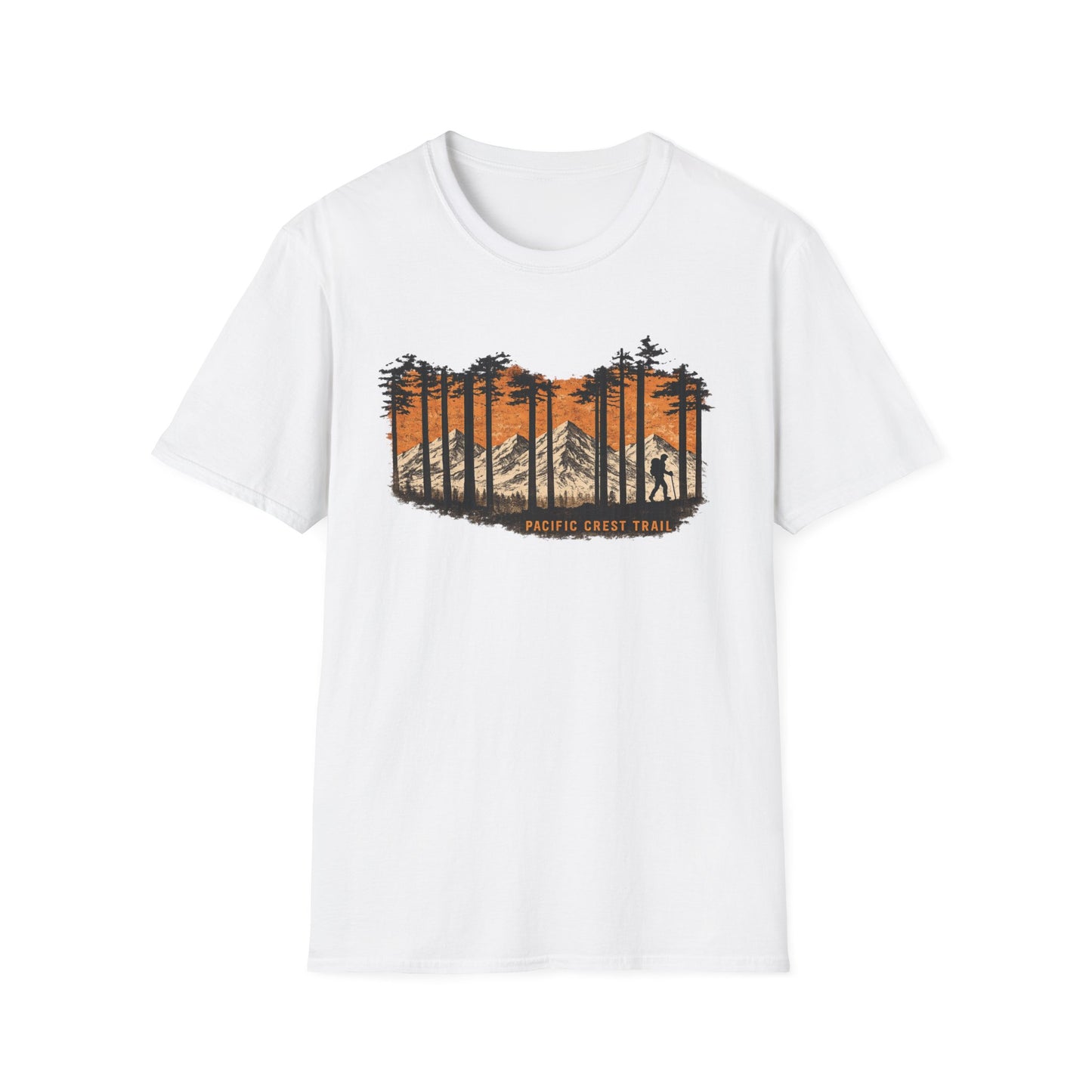 Pacific Crest Trail Sunset T-Shirt | Vintage Mountain Hiking Tee