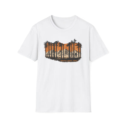 Pacific Crest Trail Sunset T-Shirt | Vintage Mountain Hiking Tee