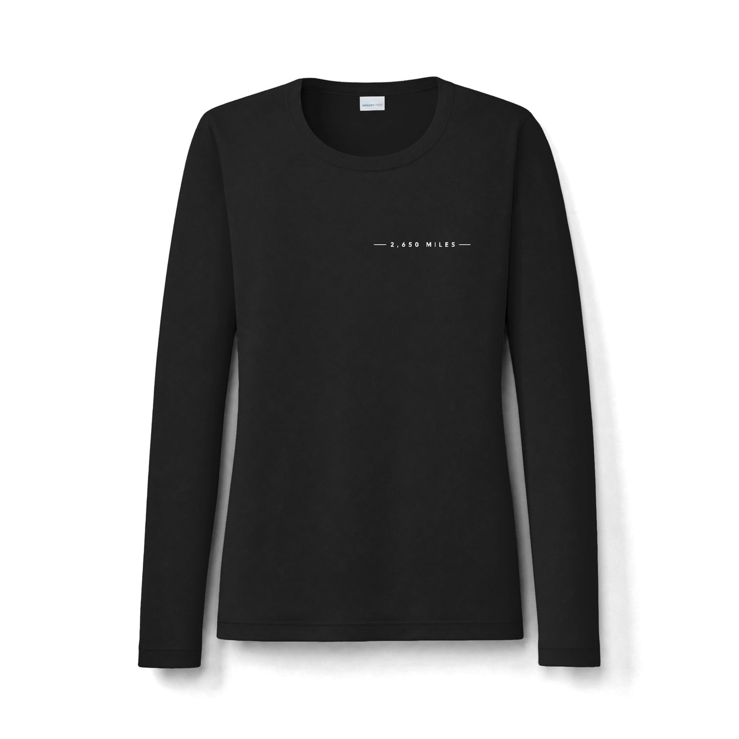 Pacific Crest Trail  UPF50 Women's Long Sleeve UV Tee — Mountain Hike Graphic