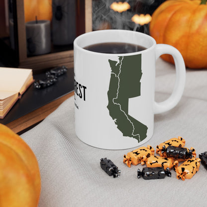 Pacific Crest Trail Classic Trail Marker Mug