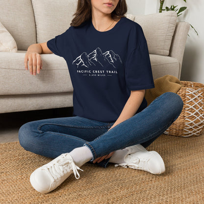 Pacific Crest Trail Mountain T-Shirt — 2,650 Miles Hike Tee