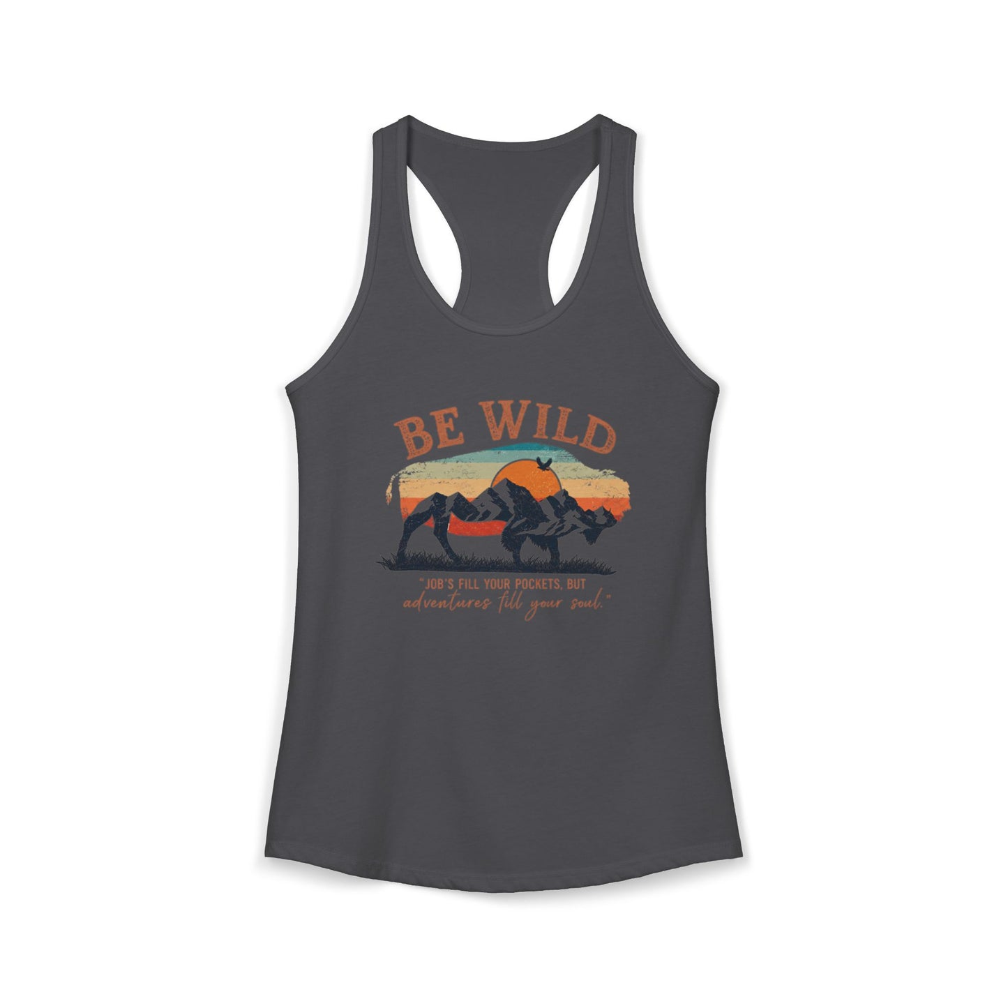 Be Wild Women's Ideal Racerback Tank