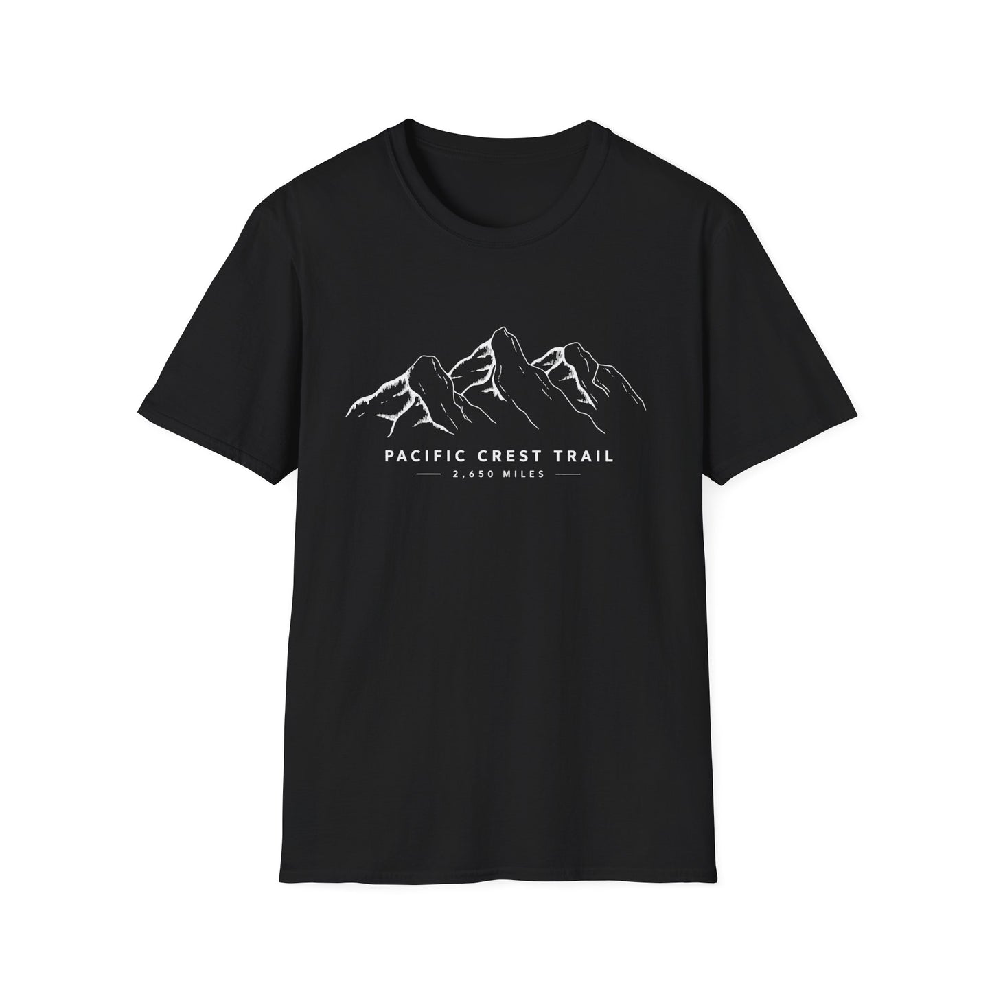 Pacific Crest Trail Mountain T-Shirt — 2,650 Miles Hike Tee