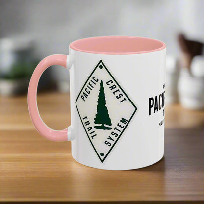 Pacific Crest Trail Classic Marker Accent Mug