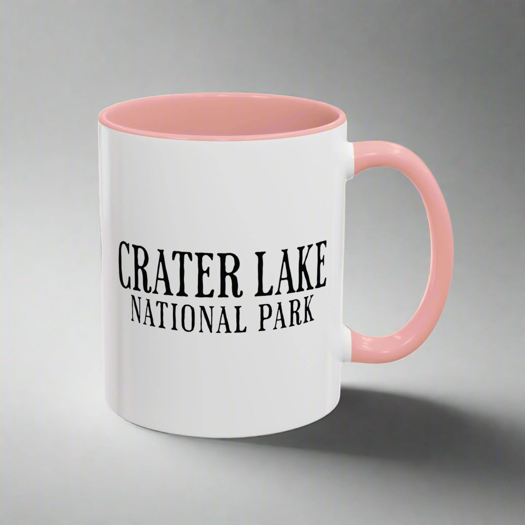 Crater Lake Bear Colored Mug