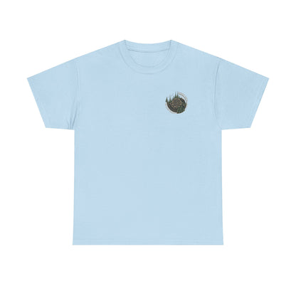 Nature Escape T-Shirt | Serene River and Mountain Landscape Tee
