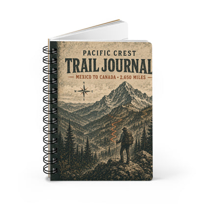 Pacific Crest Trail Spiral Journal | 2,650-Mile Hiker Notebook