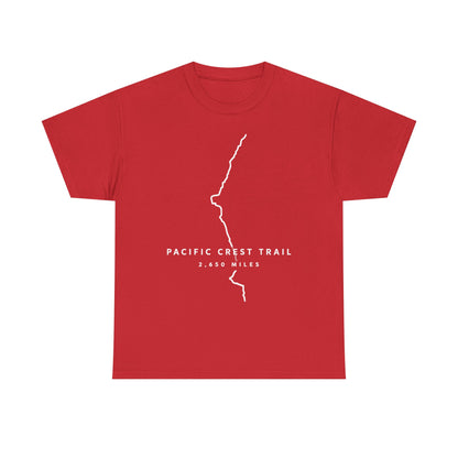 Pacific Crest Trail map T-Shirt | PCT 2,650 Miles Trail Tee