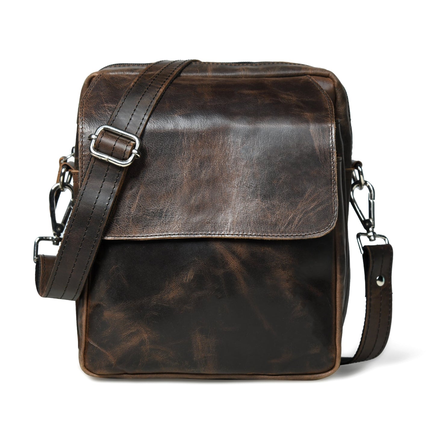 Enzo Brown Side Messenger