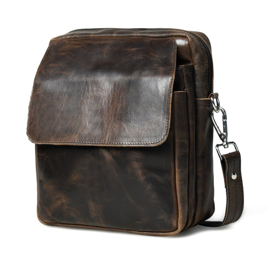 Enzo Brown Side Messenger