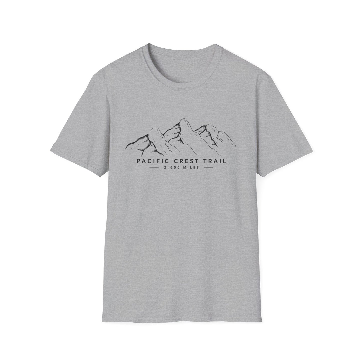 Pacific Crest Trail Mountain T-Shirt — 2,650 Miles Hike Tee