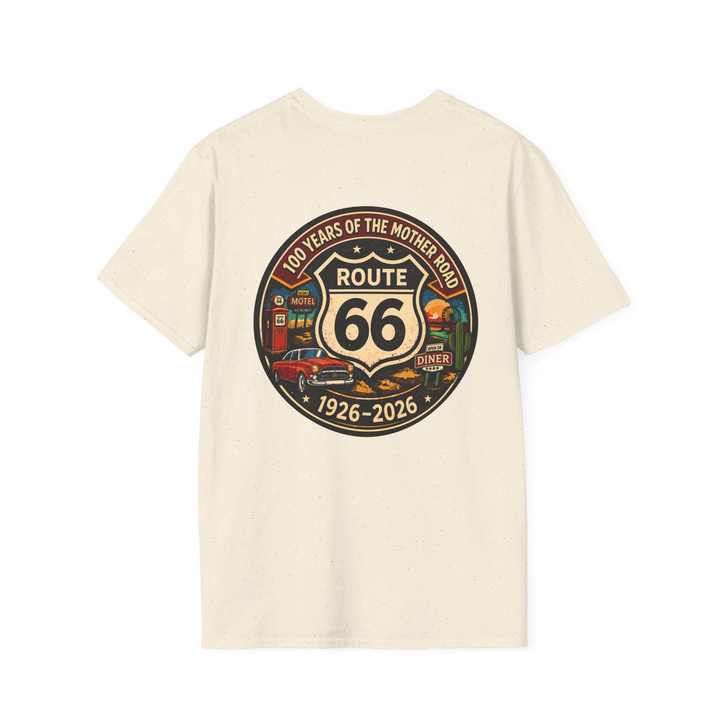Route 66 Vintage Emblem T-Shirt