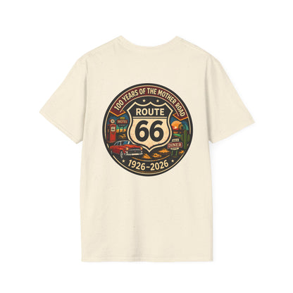 Route 66 Vintage Emblem T-Shirt