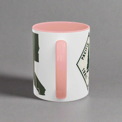 Pacific Crest Trail Classic Marker Accent Mug