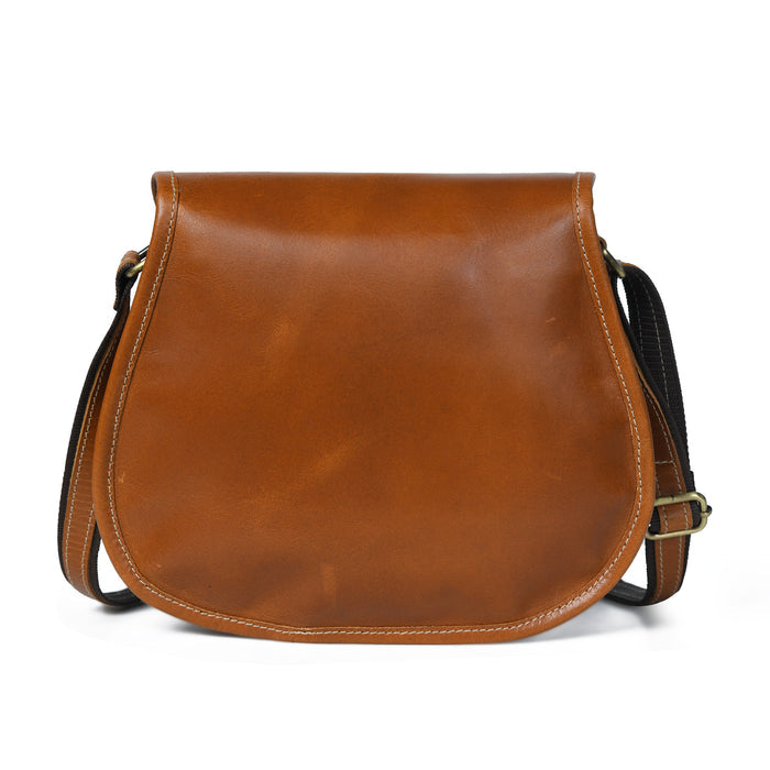 2-Pocket Leather Sling For Women