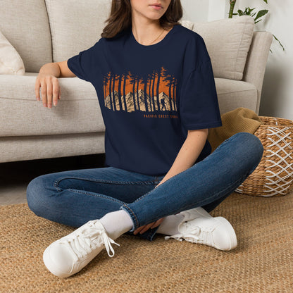Pacific Crest Trail Sunset T-Shirt | Vintage Mountain Hiking Tee