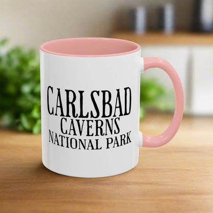Carlsbad Caverns Park Bat Colored Mug