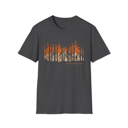 Pacific Crest Trail Sunset T-Shirt | Vintage Mountain Hiking Tee
