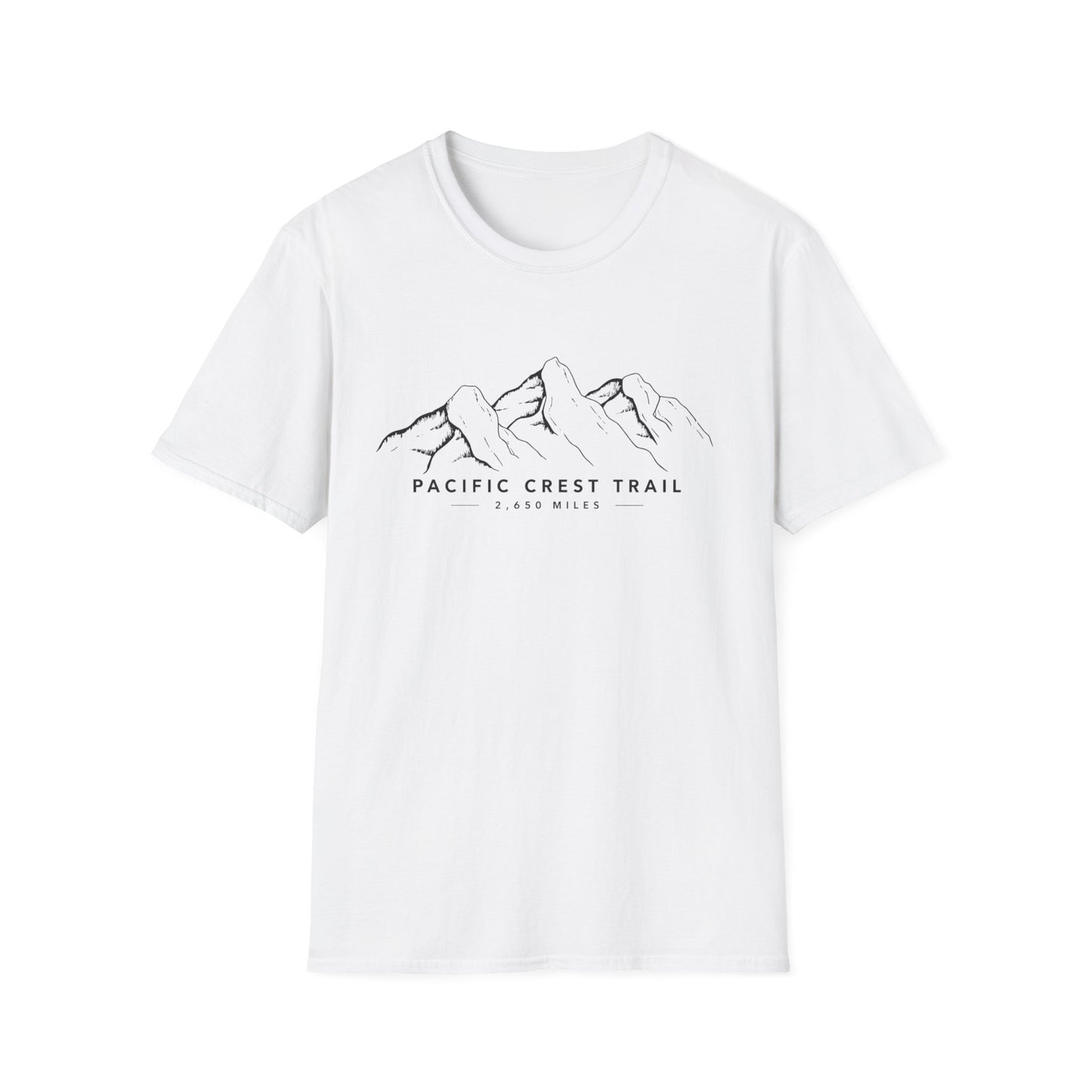 Pacific Crest Trail Mountain T-Shirt — 2,650 Miles Hike Tee