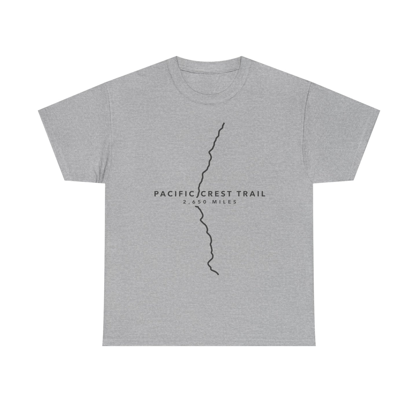 Pacific Crest Trail Map T-Shirt | PCT 2,650-Mile Trail Tee