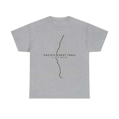 Pacific Crest Trail Map T-Shirt | PCT 2,650-Mile Trail Tee