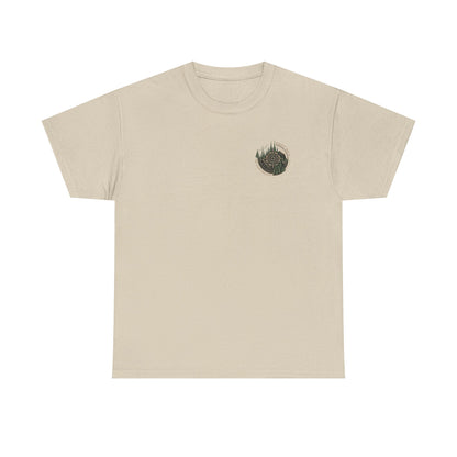 Nature Escape T-Shirt | Serene River and Mountain Landscape Tee