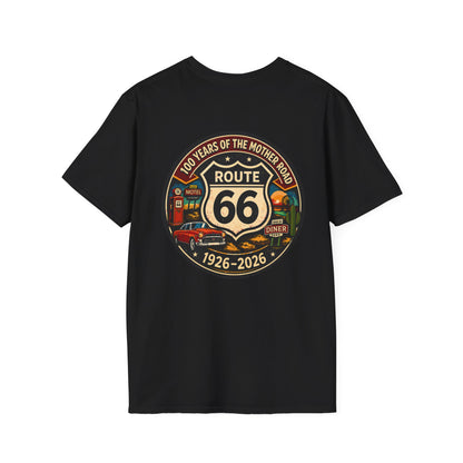 Route 66 Vintage Emblem T-Shirt