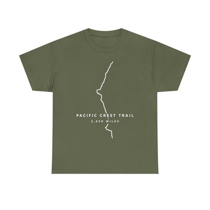 Pacific Crest Trail map T-Shirt | PCT 2,650 Miles Trail Tee
