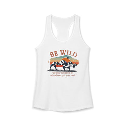 Be Wild Women's Ideal Racerback Tank
