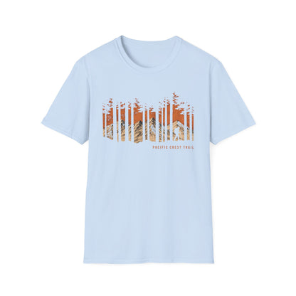 Pacific Crest Trail Sunset T-Shirt | Vintage Mountain Hiking Tee