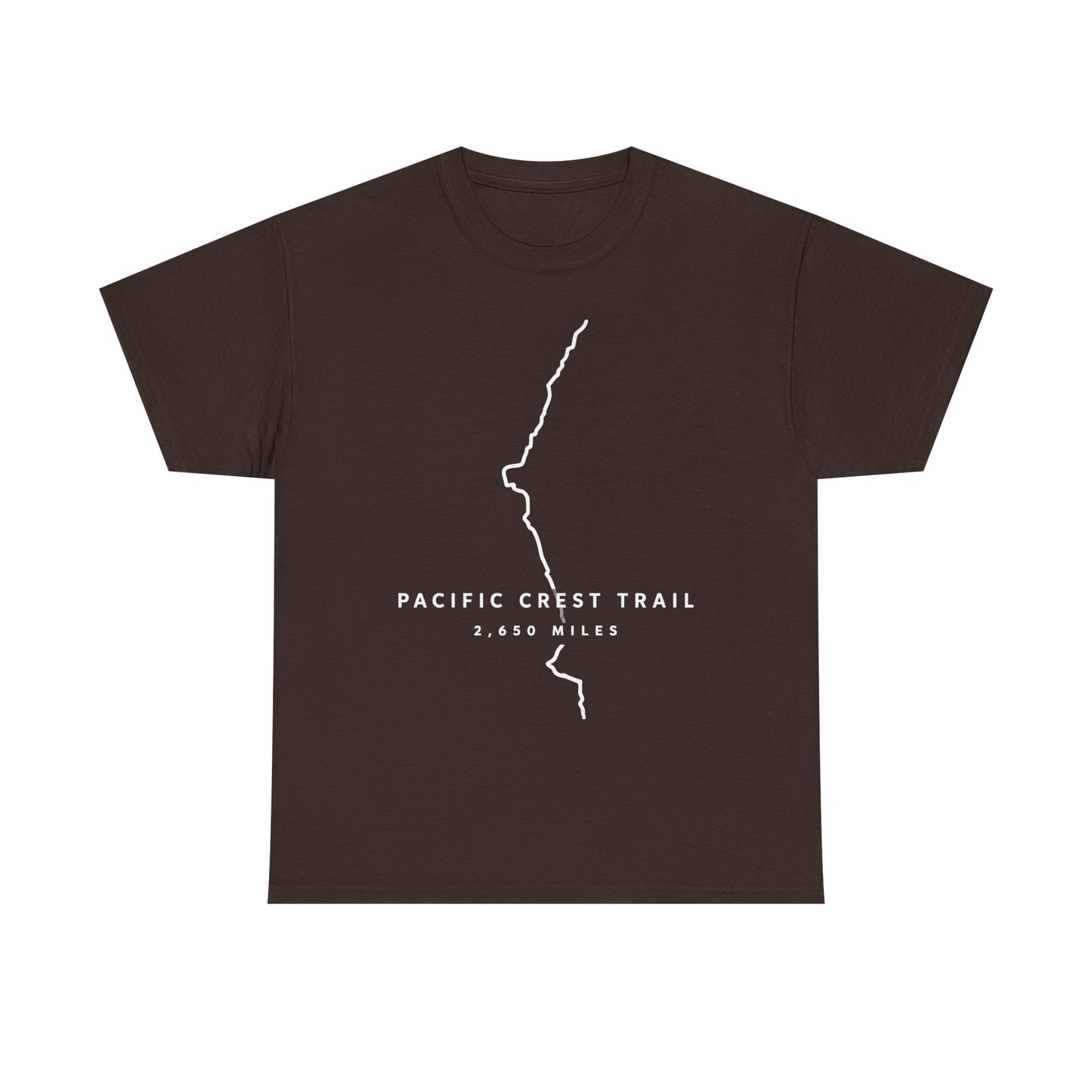 Pacific Crest Trail map T-Shirt | PCT 2,650 Miles Trail Tee