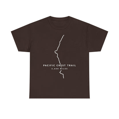 Pacific Crest Trail map T-Shirt | PCT 2,650 Miles Trail Tee