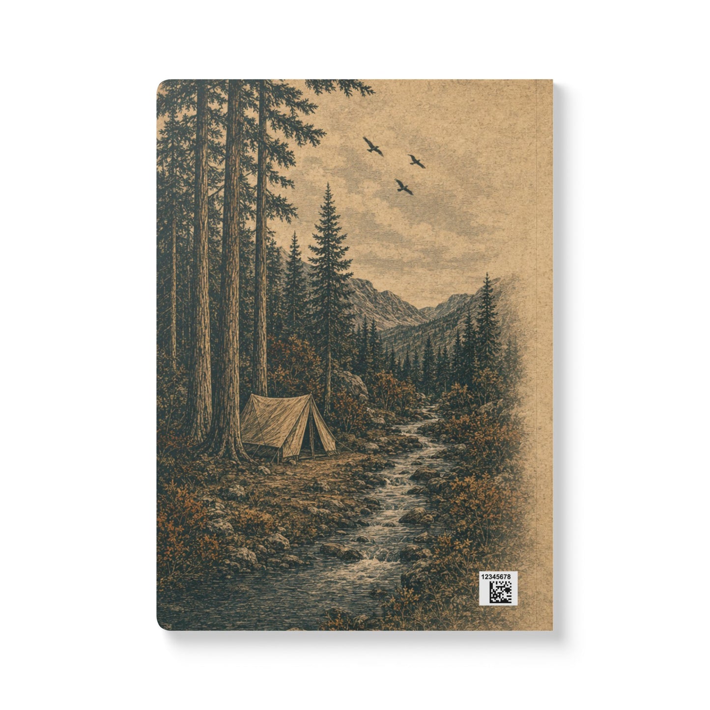 Trail Journal Softcover Notebook | Miles, Memories & Moments