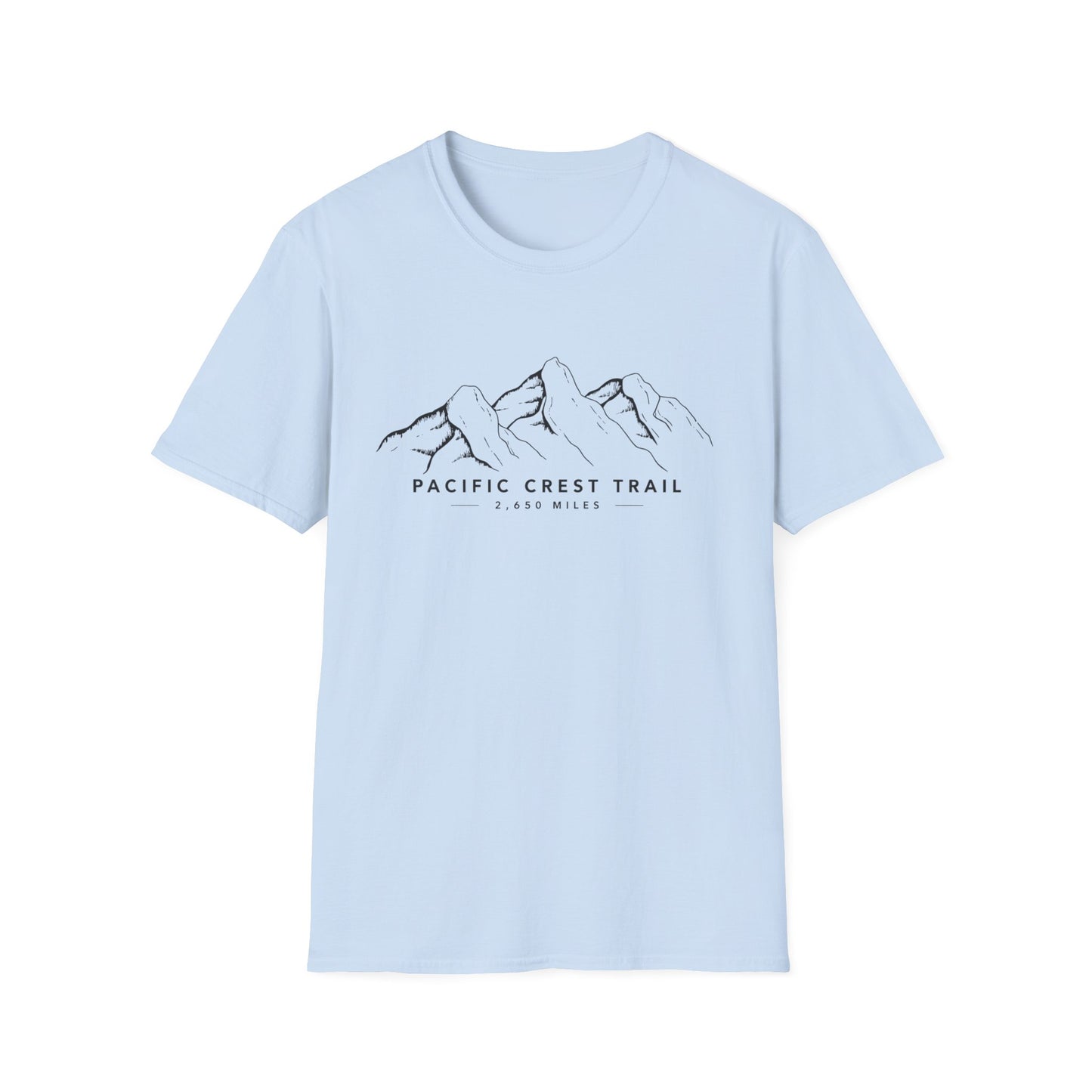 Pacific Crest Trail Mountain T-Shirt — 2,650 Miles Hike Tee