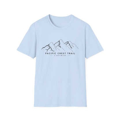 Pacific Crest Trail Mountain T-Shirt — 2,650 Miles Hike Tee