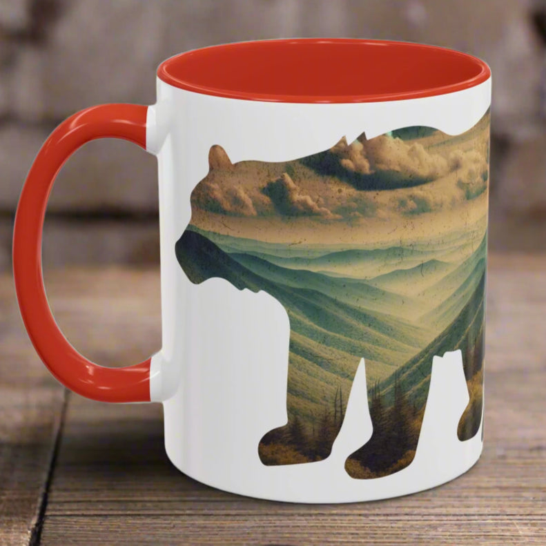 Shenandoah Bear Colored Mug